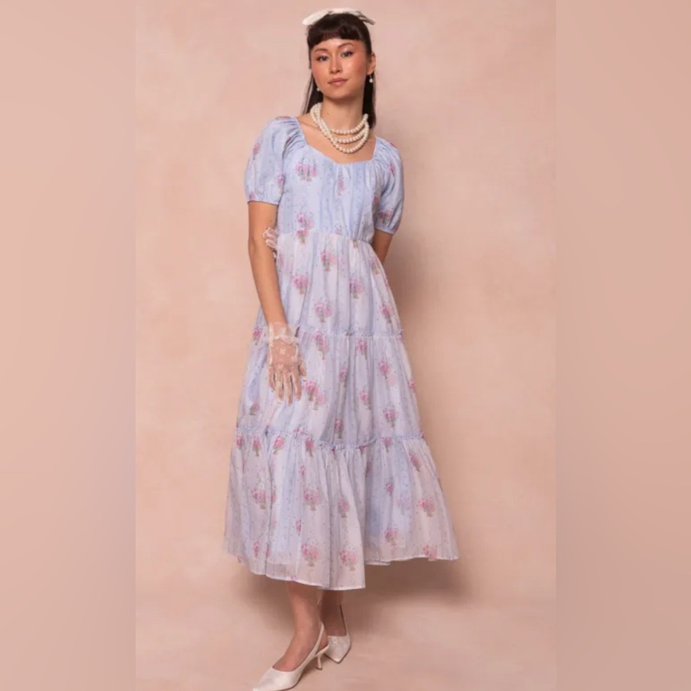 NWT Ivy City Co Ever After Dress in Blue M TEMPORARY PRICE DROP